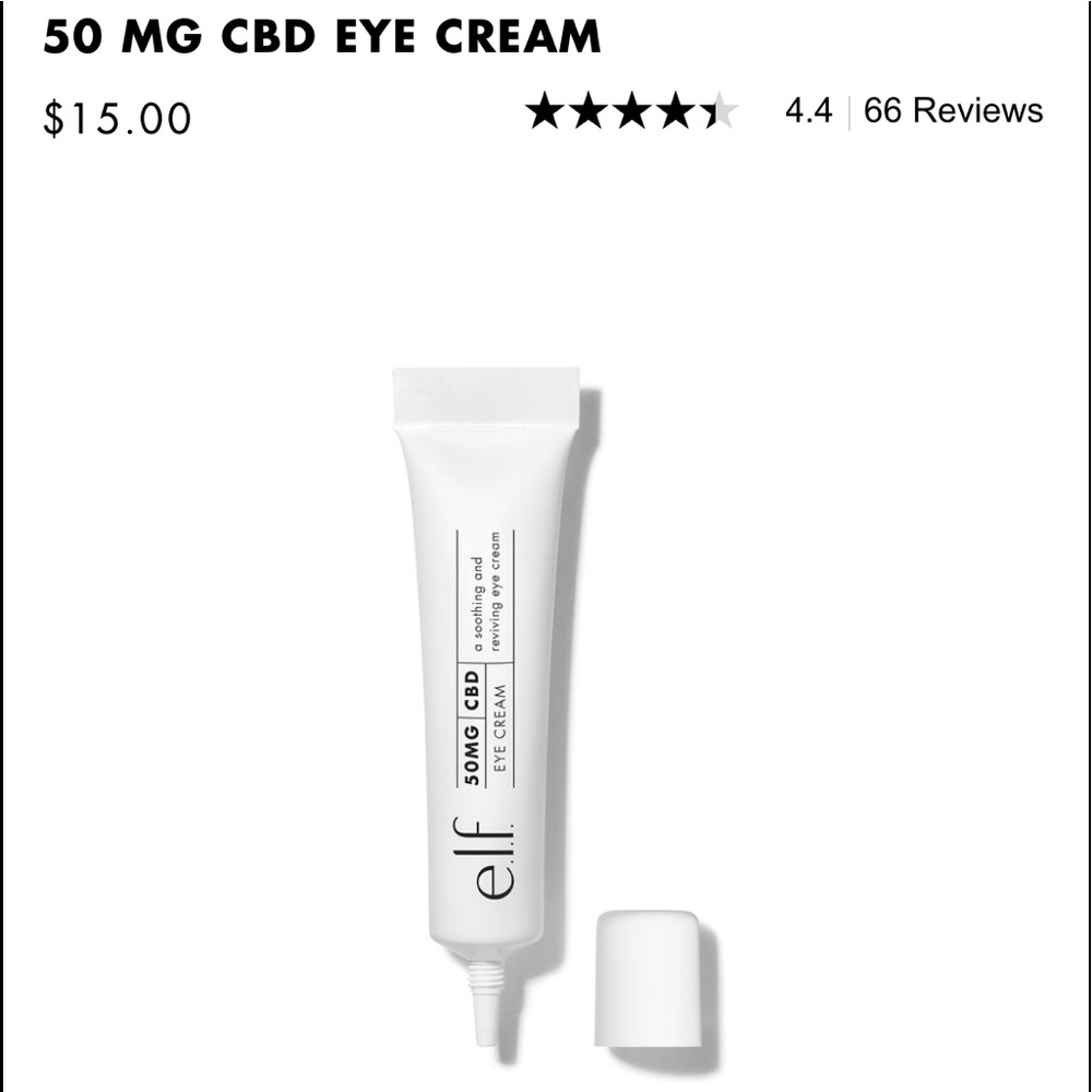 Elf C.B.D. Eyecream